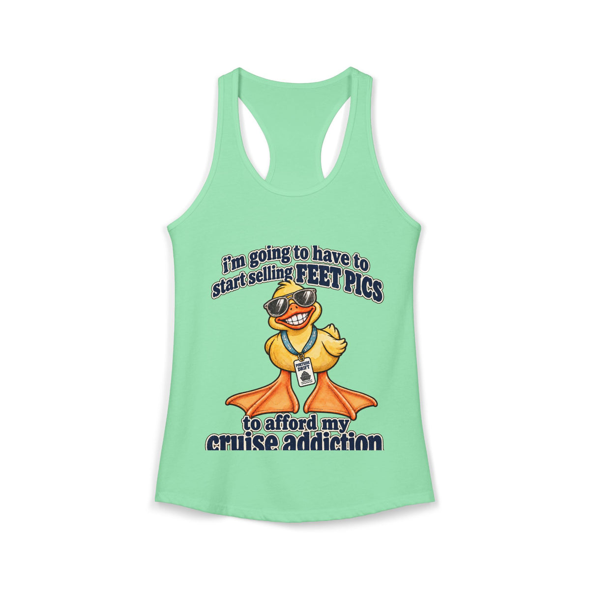 Racerback Tank - Selling Feet Pics