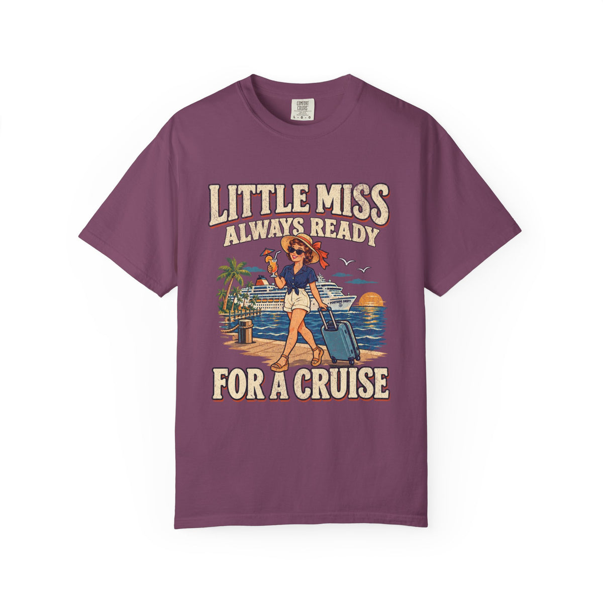 Little Miss Always Ready for a Cruise