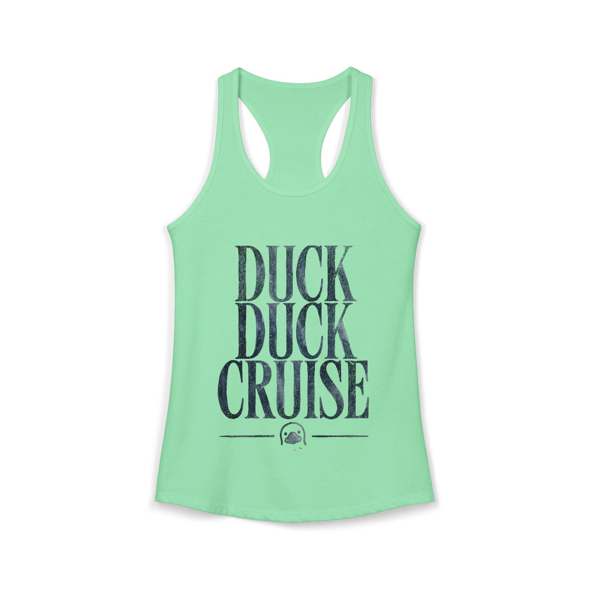 Racerback Tank - Duck Duck Cruise