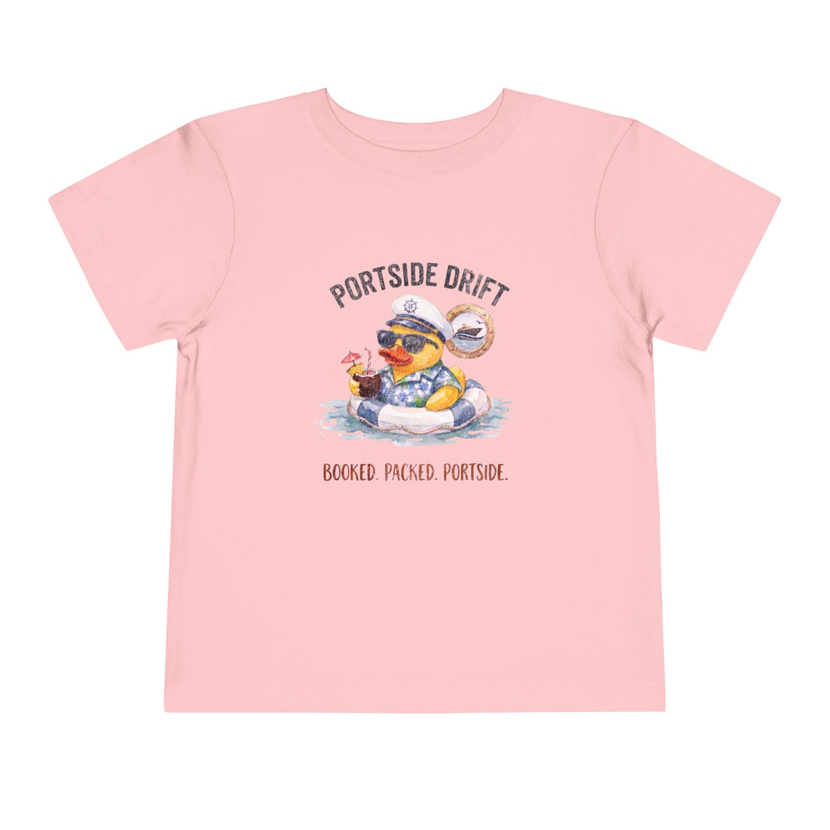 Toddler Tee – Portside Drift Booked, Packed, Portside