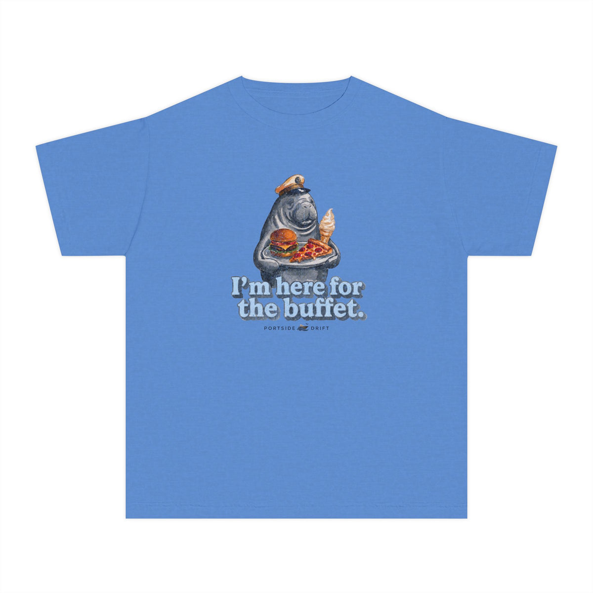 Youth Tee — I'm here for the buffet