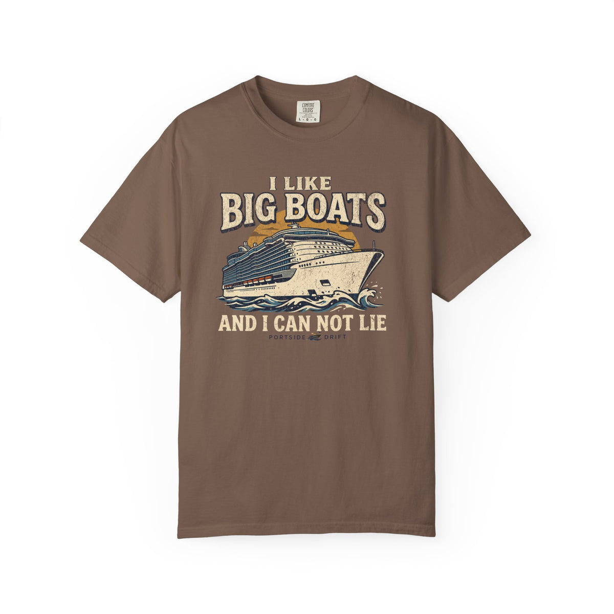 I Like Big Boats Funny Cruise Lover