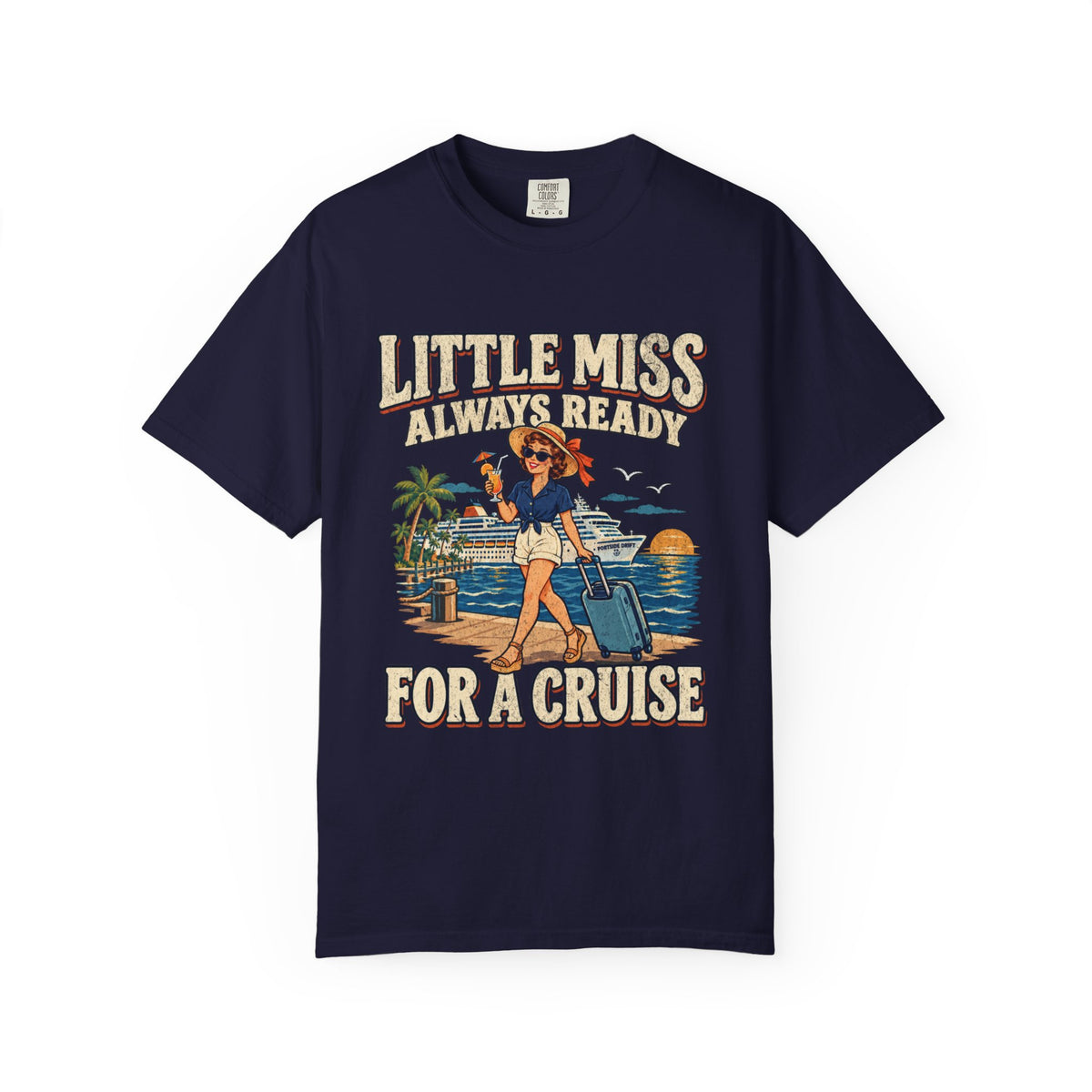 Little Miss Always Ready for a Cruise