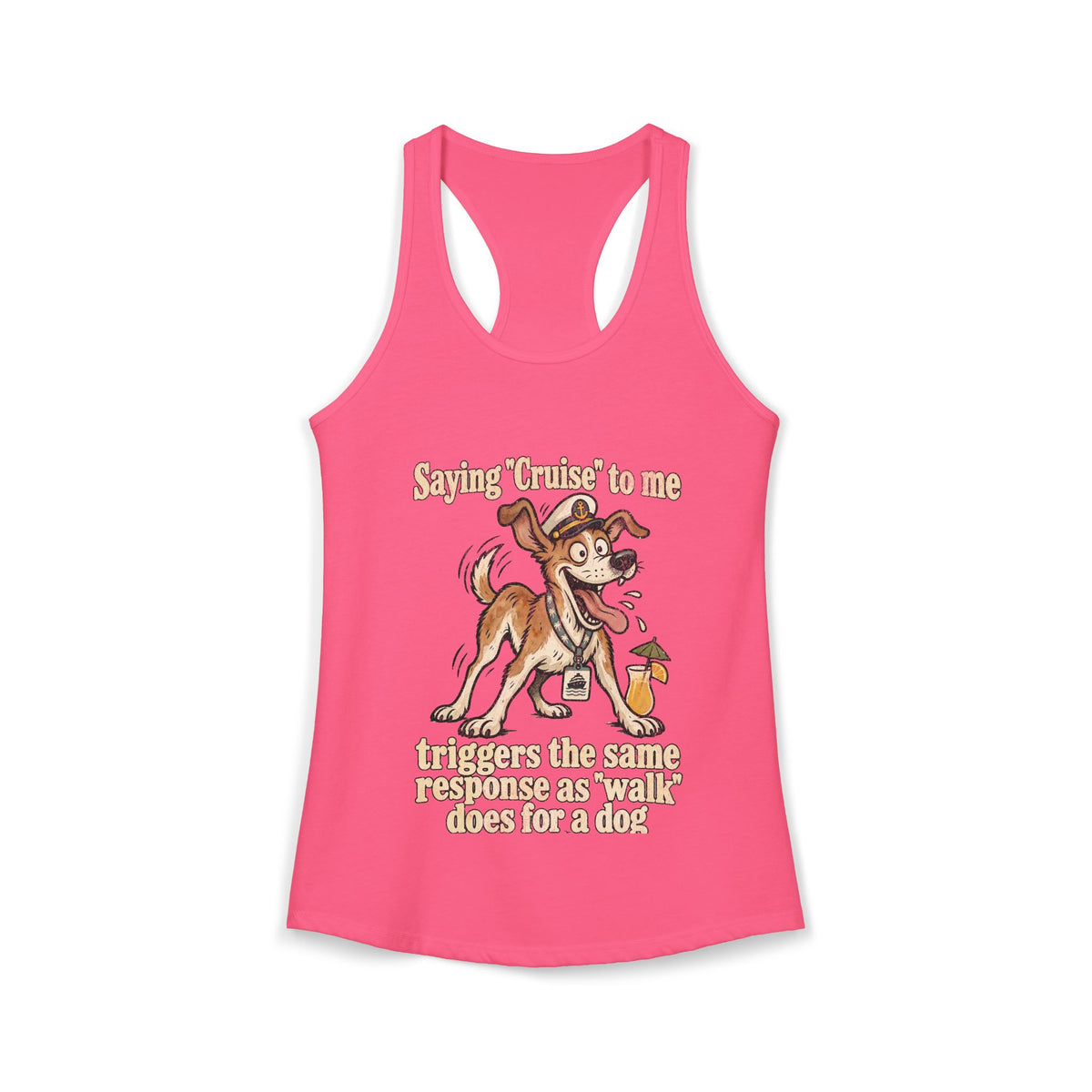 Racerback Tank - Triggers the Same response a Walk