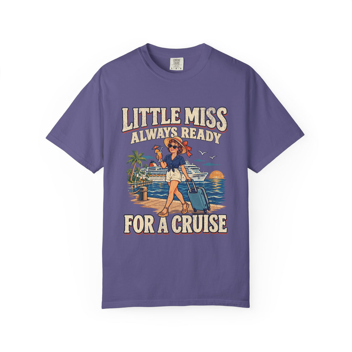 Little Miss Always Ready for a Cruise