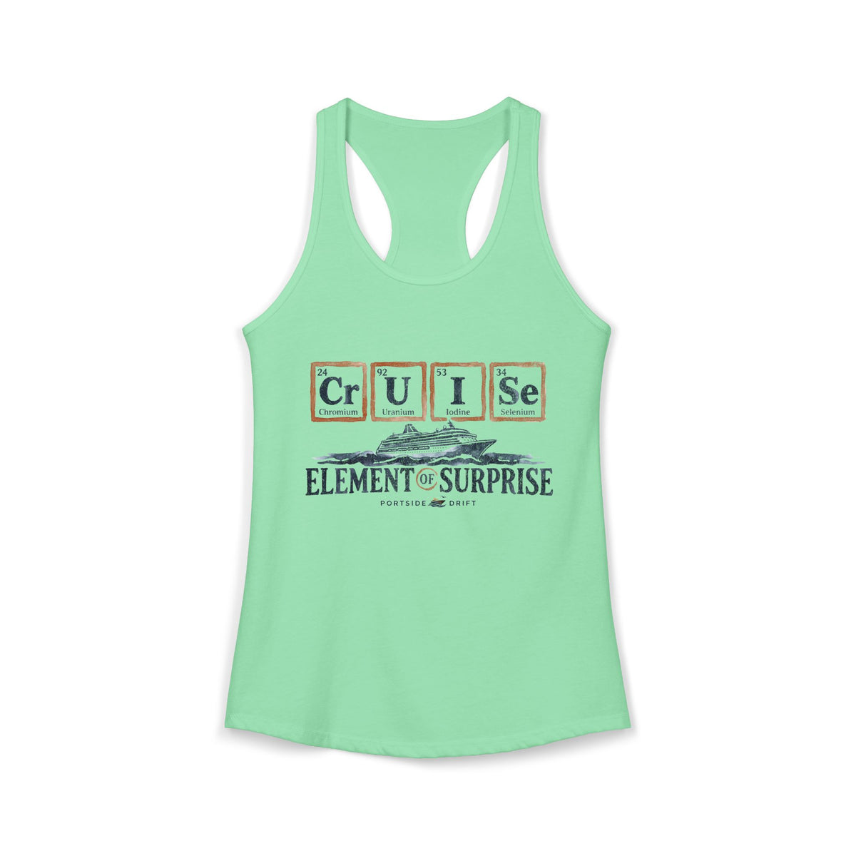 Racerback Tank - Cruise Element of Surprise