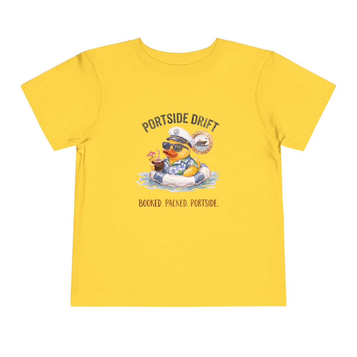 Toddler Tee – Portside Drift Booked, Packed, Portside