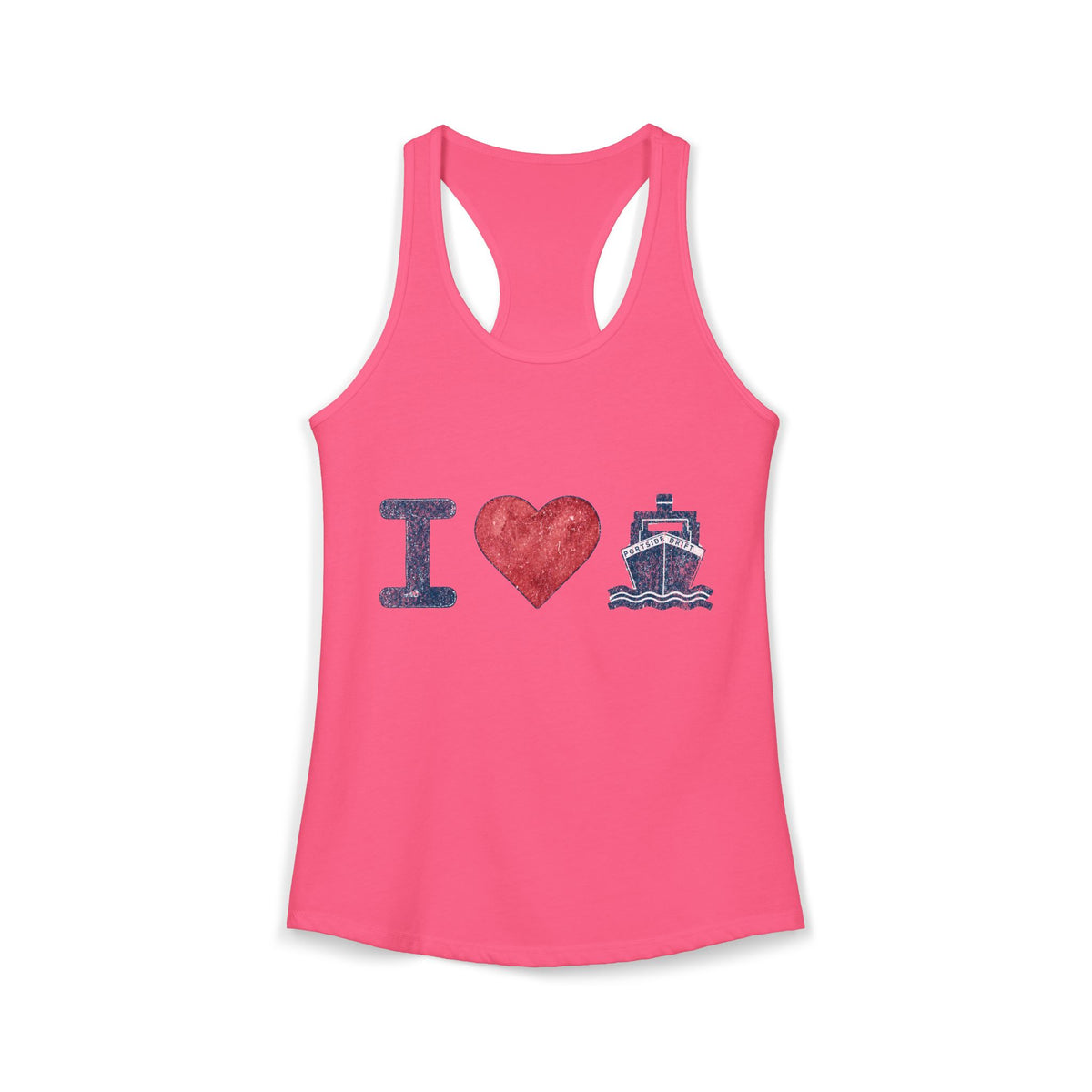 Racerback Tank - I love Cruise