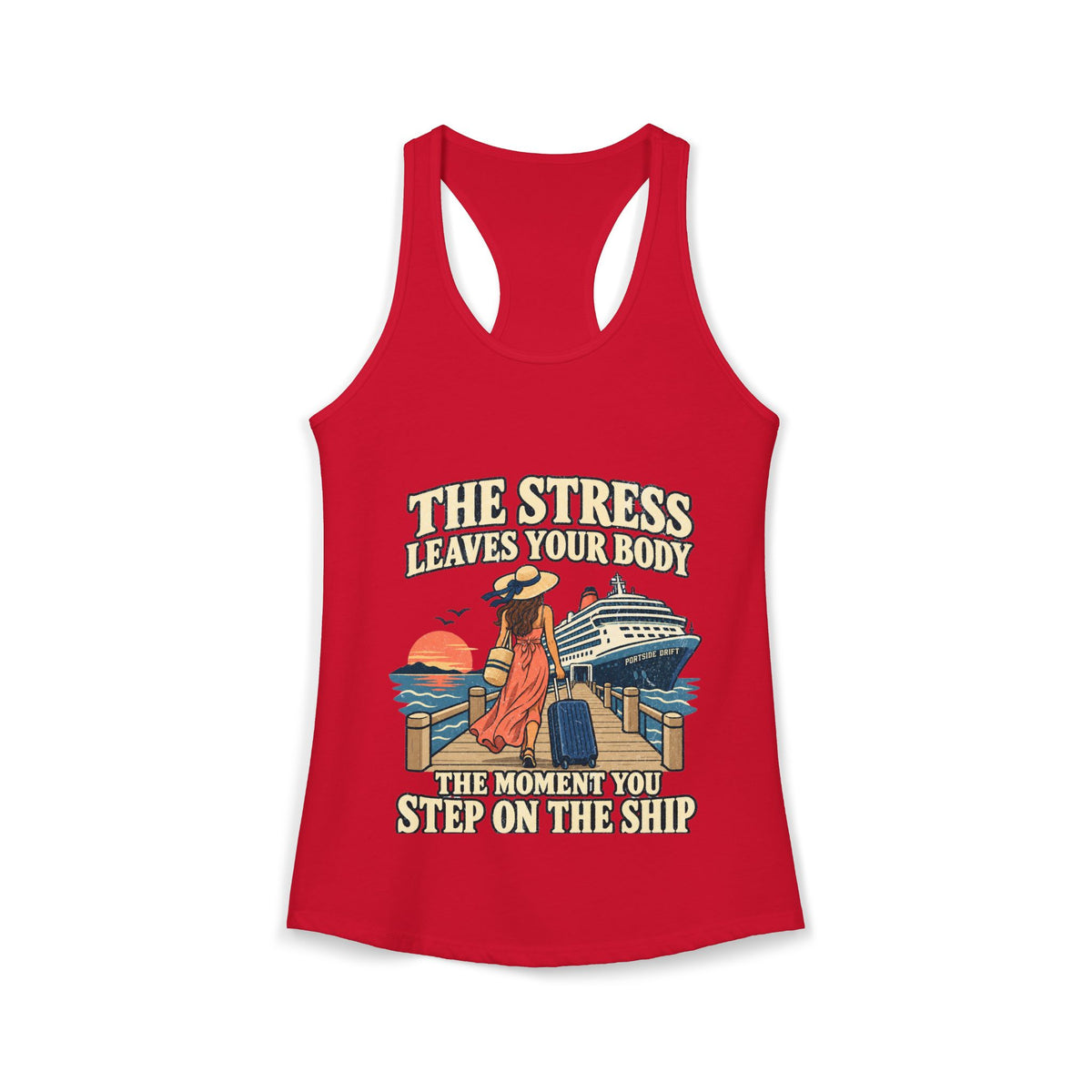 Racerback Tank - The Stress Leaves