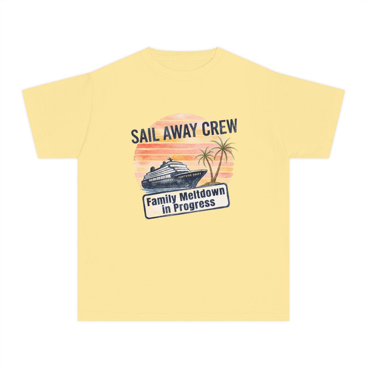 Youth Tee — Sail Away Crew