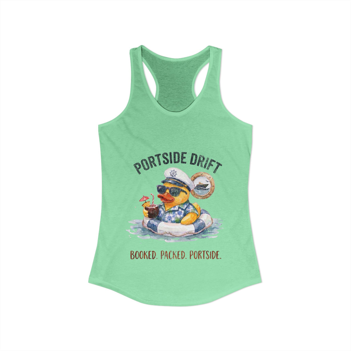 Racerback Tank - Booked Packed Portside