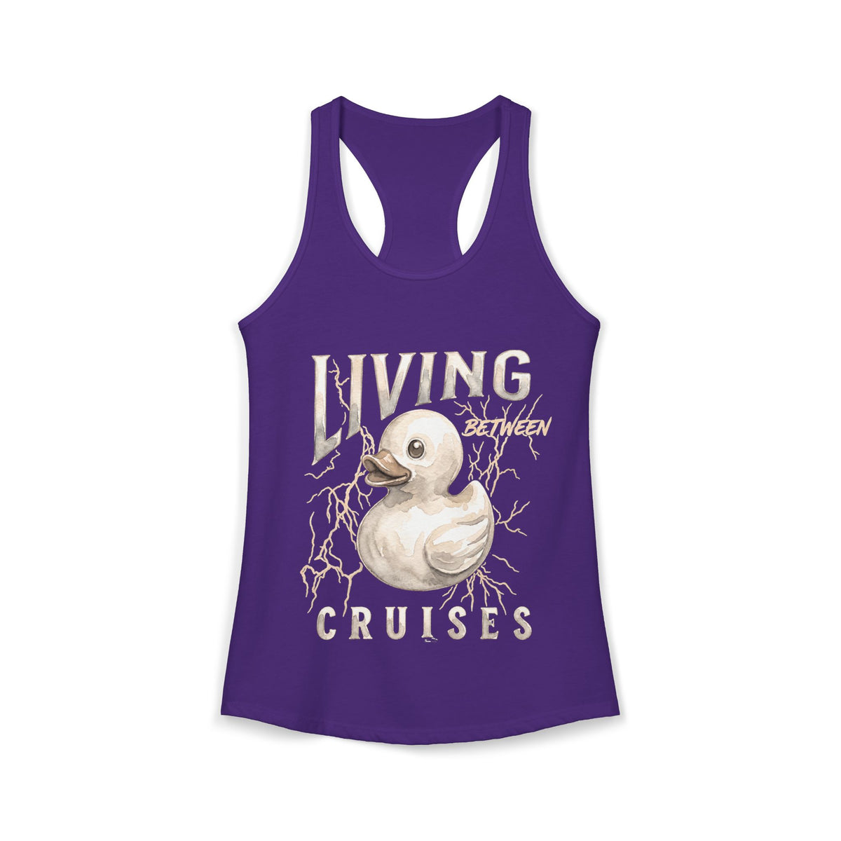 Racerback Tank - Living Between Cruises