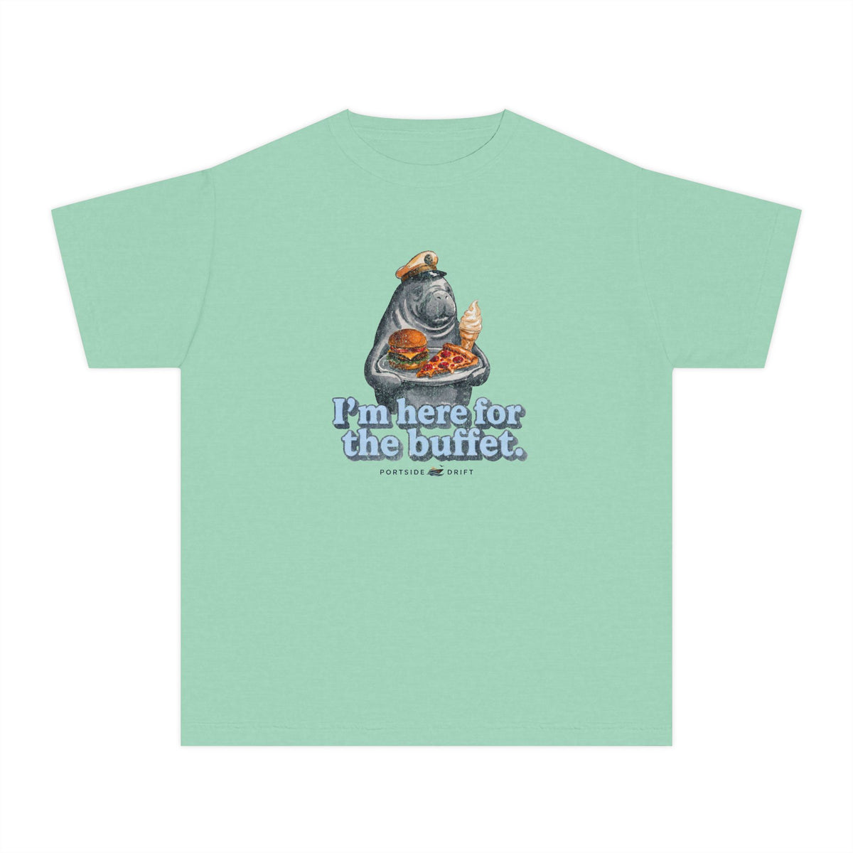 Youth Tee — I'm here for the buffet
