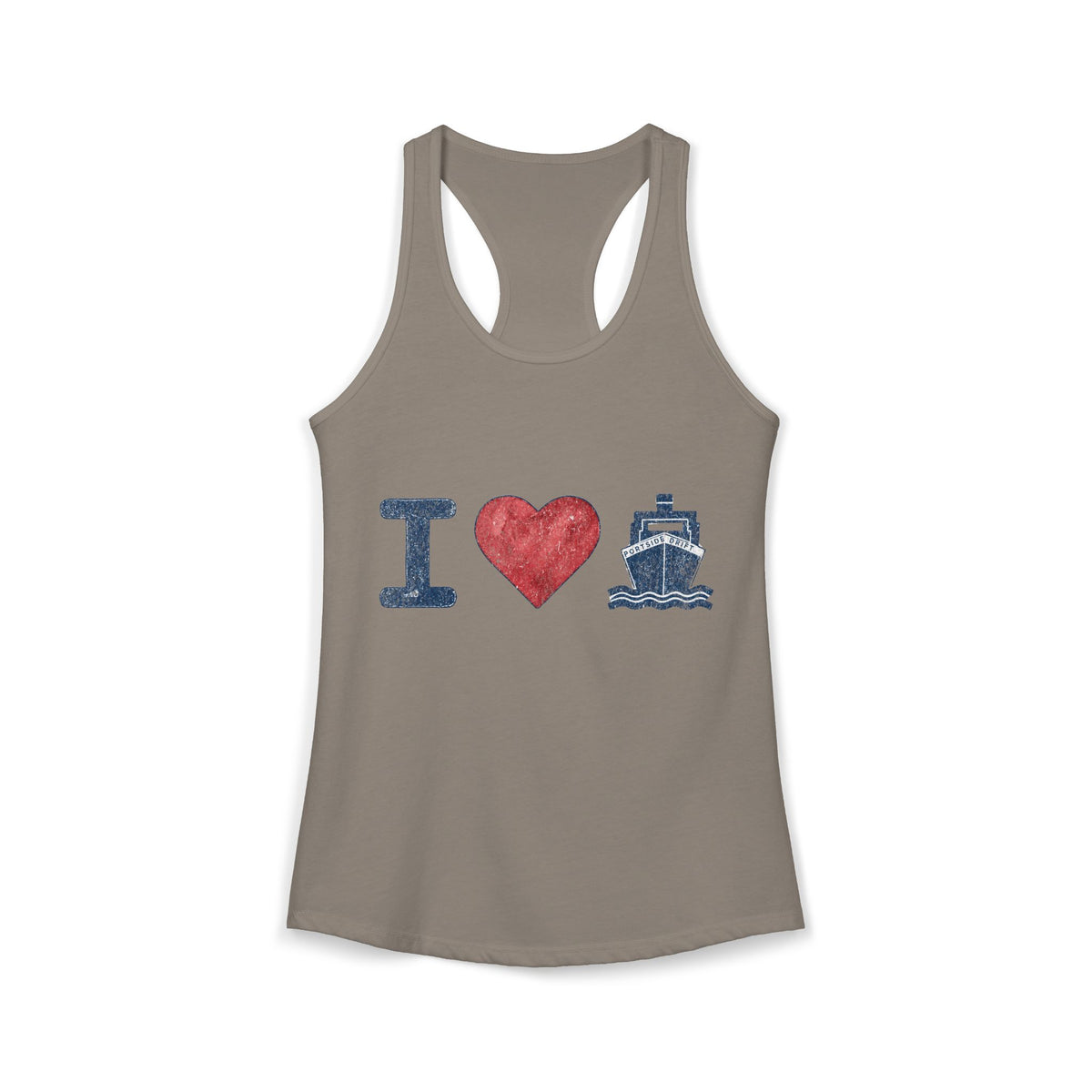 Racerback Tank - I love Cruise
