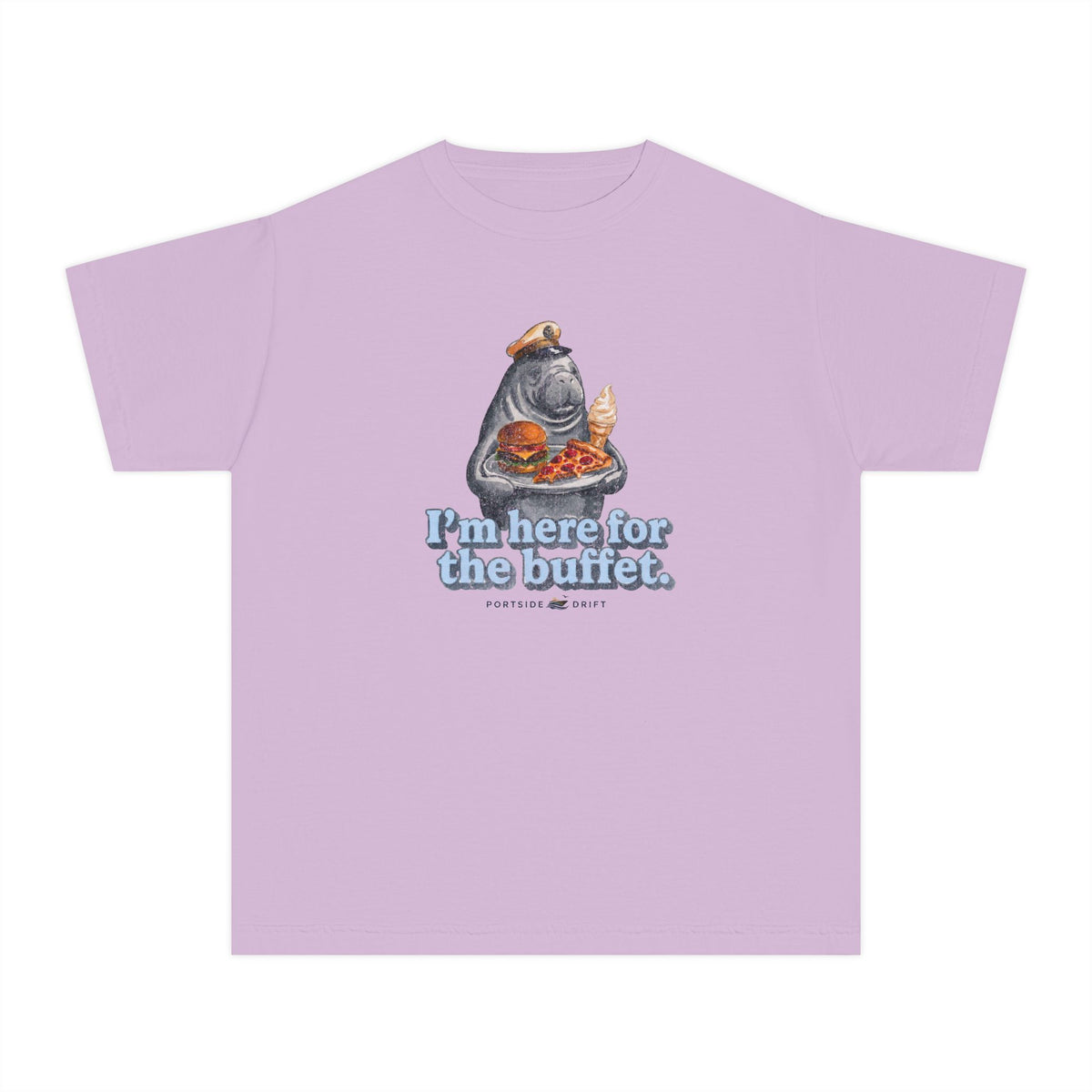 Youth Tee — I'm here for the buffet