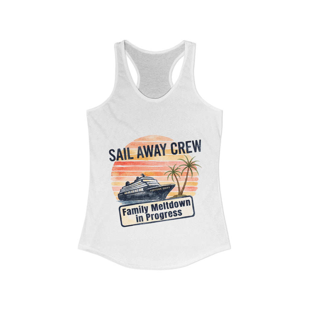 Racerback Tank - Sail Away Crew