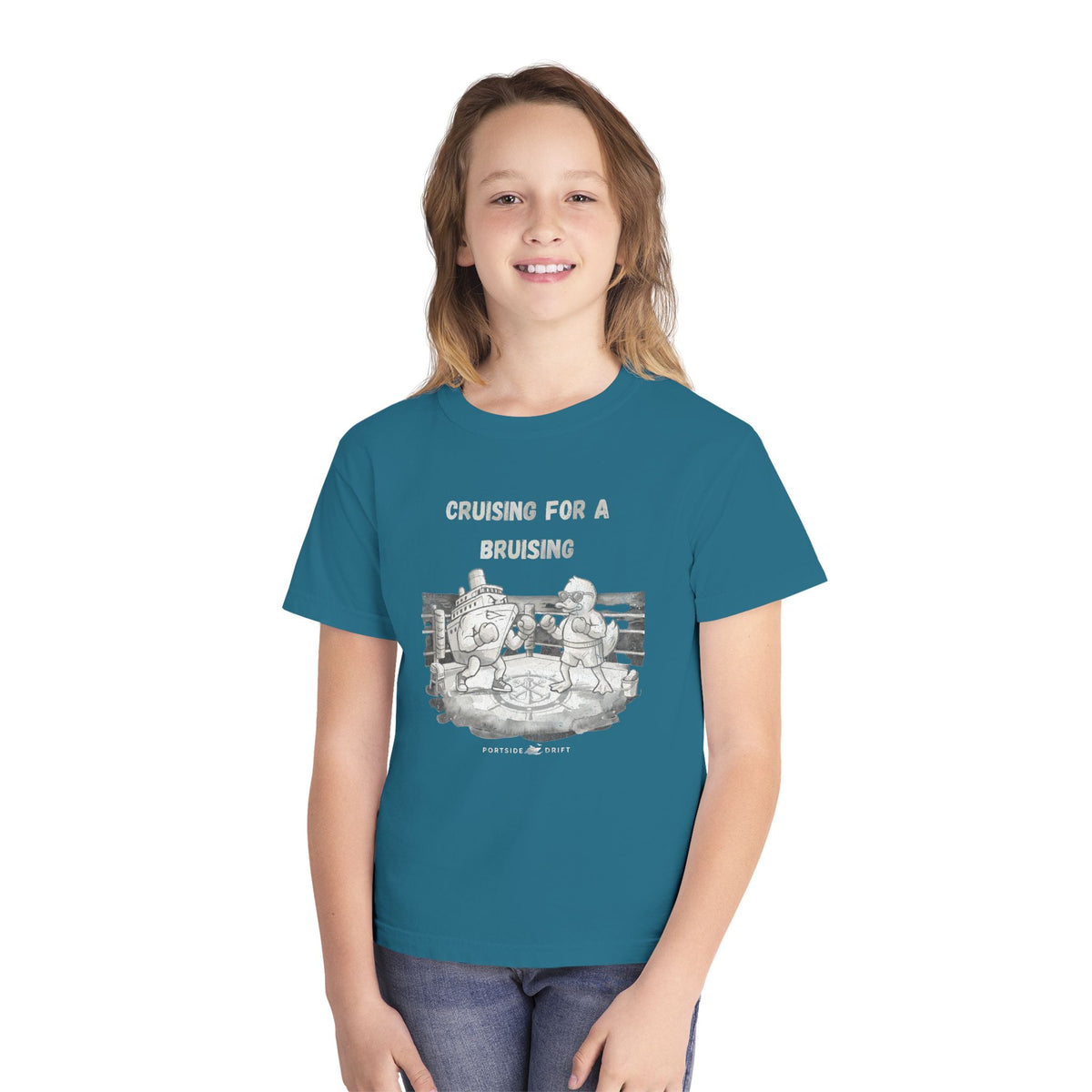 Youth Tee — Cruising for a Bruising