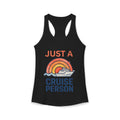 Racerback Tank - Just a Cruise Person