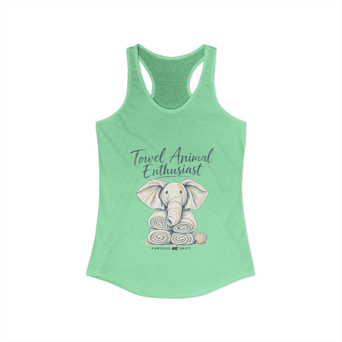 Racerback Tank - Towel Animal Enthusiast