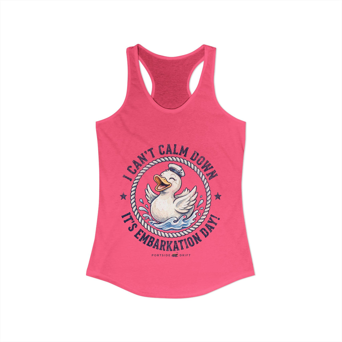 Racerback Tank - I can't Calm Down