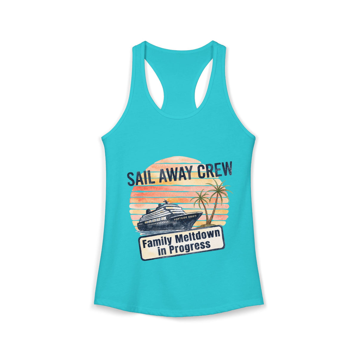 Racerback Tank - Sail Away Crew