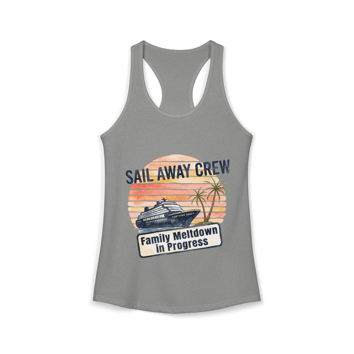 Racerback Tank - Sail Away Crew