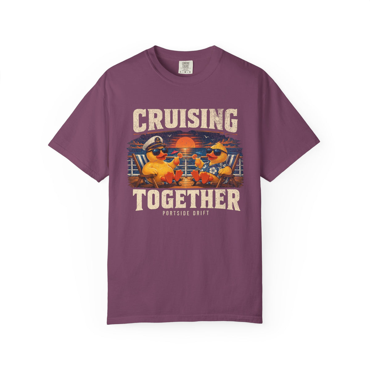 Cruising Together T-Shirt – Retro Cruise Vacation Design