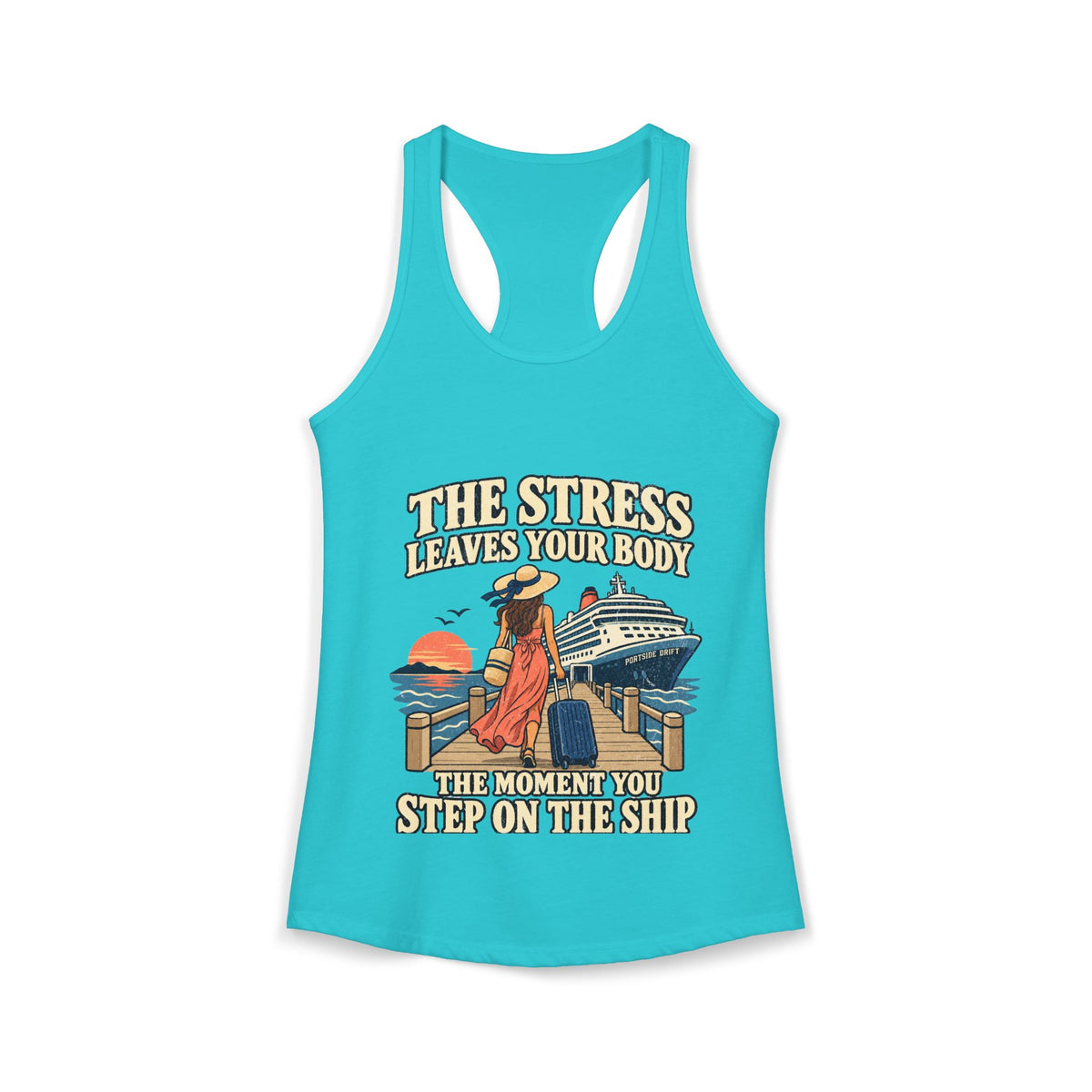 Racerback Tank - The Stress Leaves