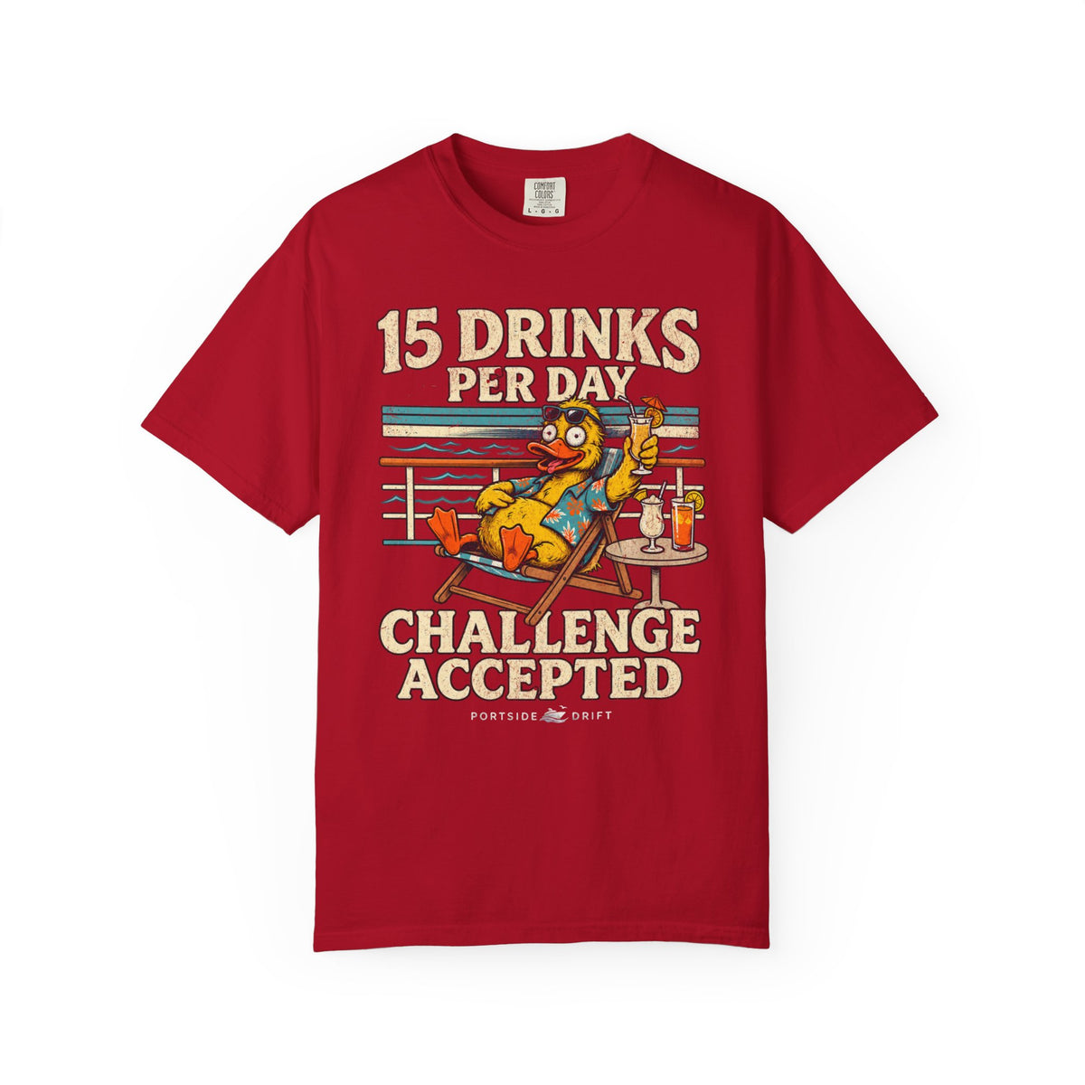 15 Drinks Per Day Challenge Accepted
