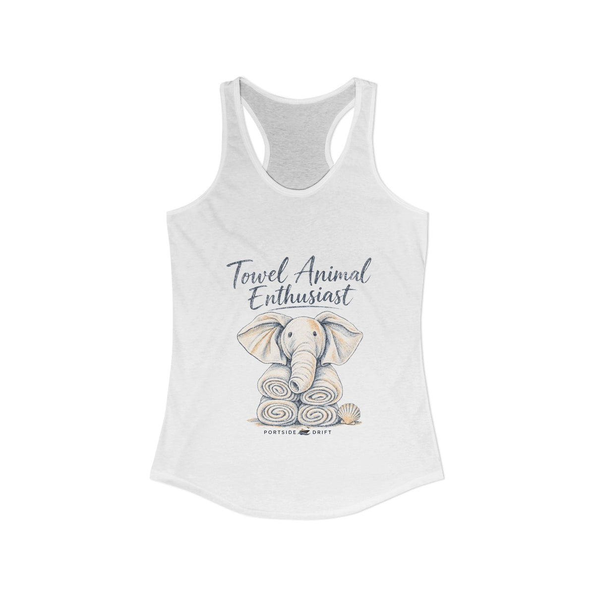 Racerback Tank - Towel Animal Enthusiast