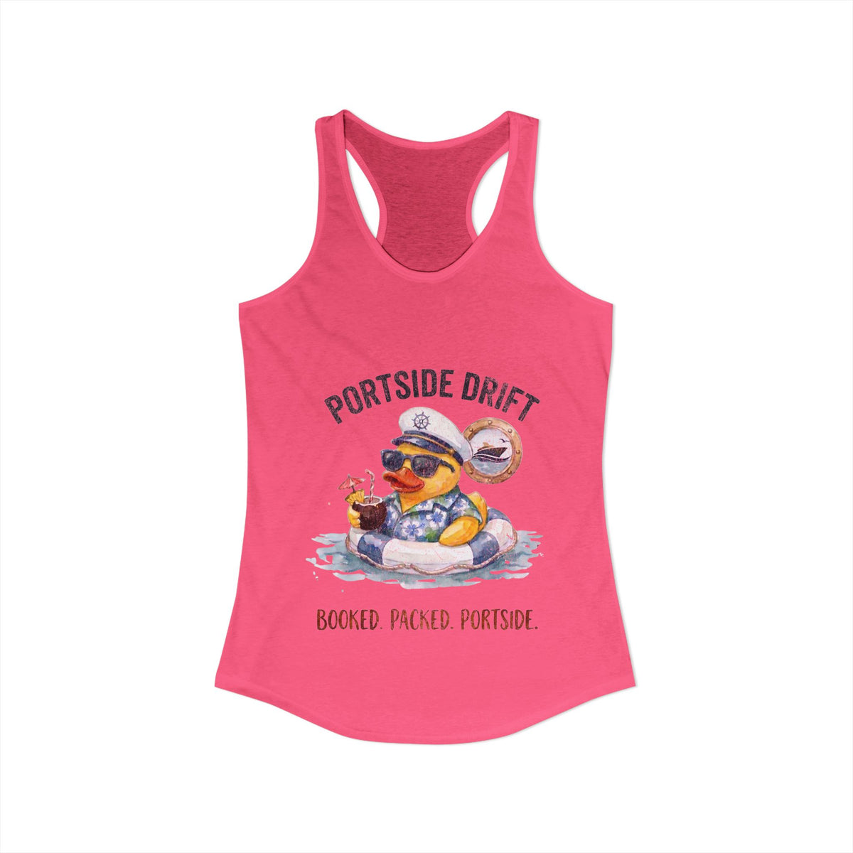 Racerback Tank - Booked Packed Portside