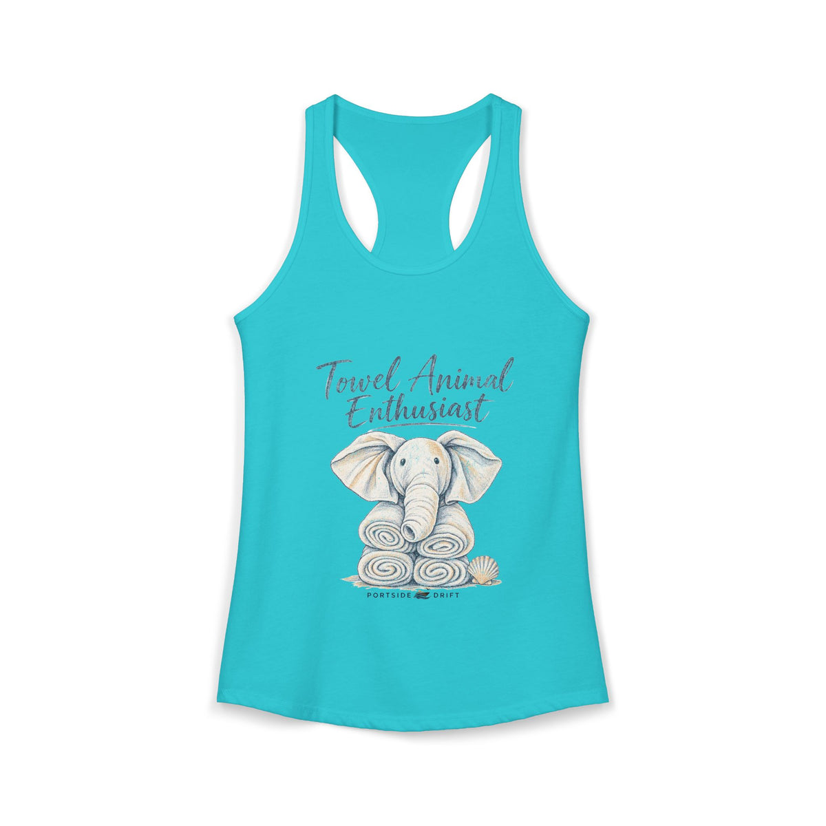 Racerback Tank - Towel Animal Enthusiast