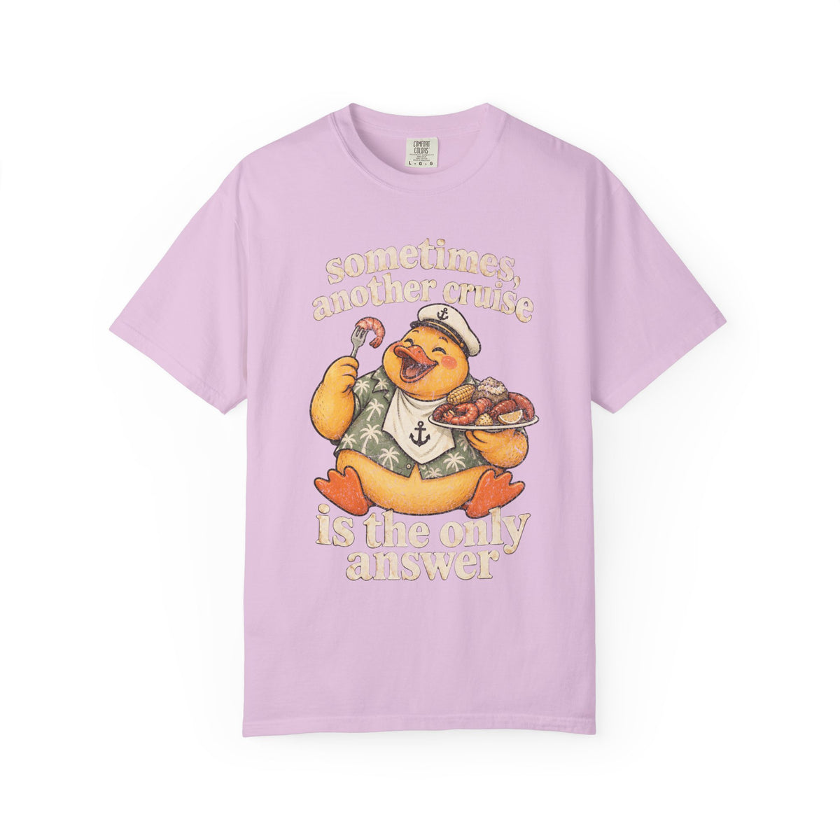 Nautical Duck With Shrimp