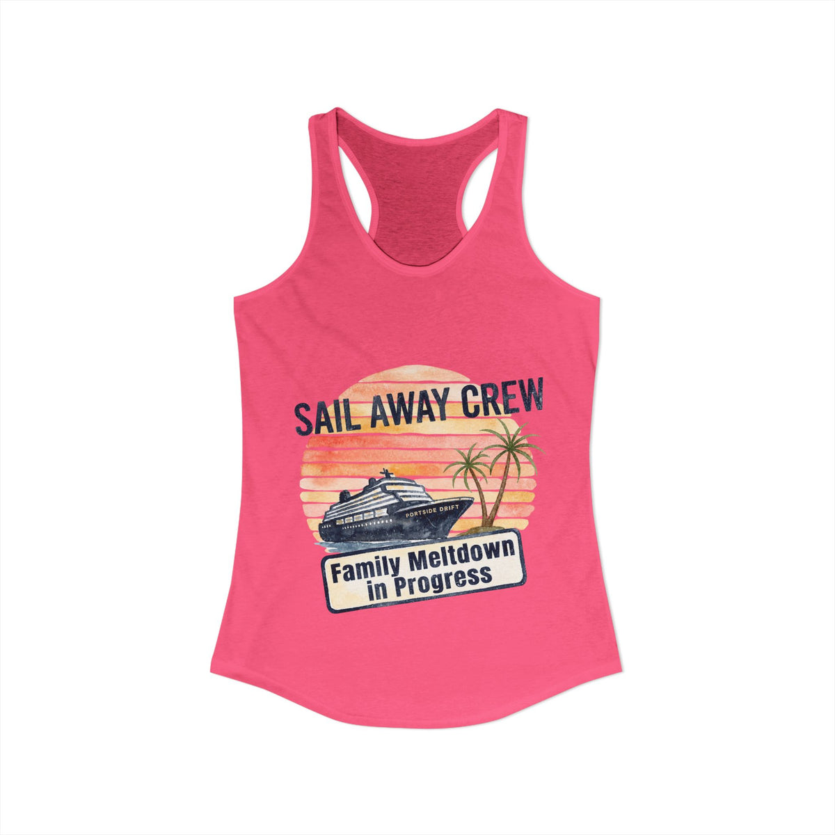 Racerback Tank - Sail Away Crew