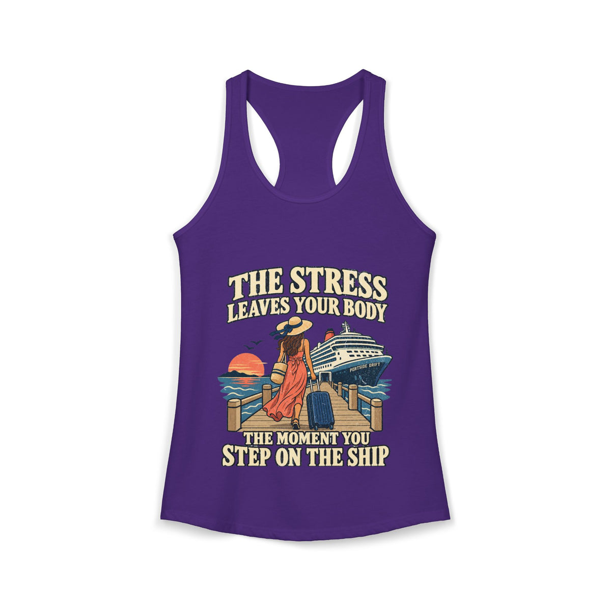 Racerback Tank - The Stress Leaves