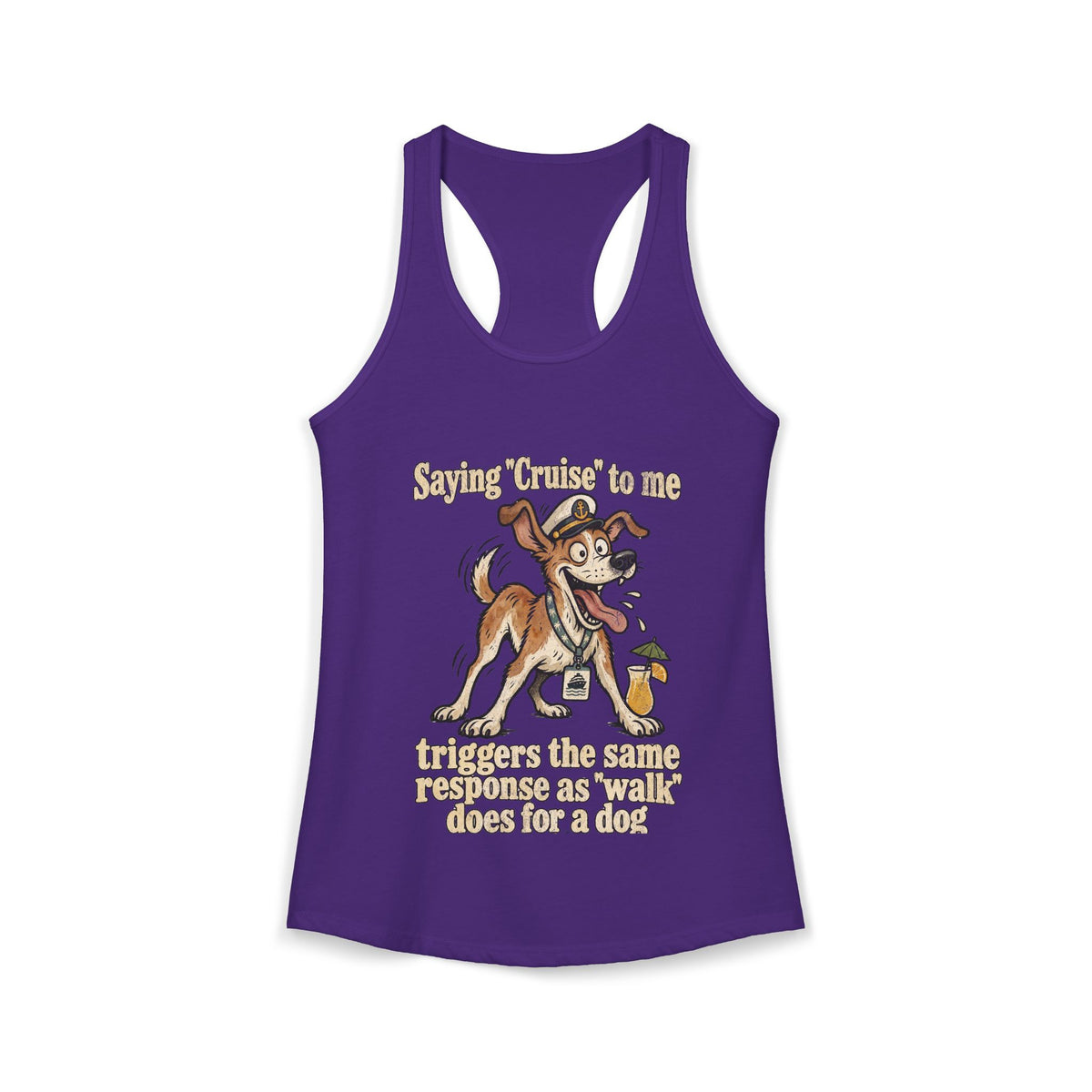 Racerback Tank - Triggers the Same response a Walk