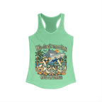 Racerback Tank - We don't Vacation We Cruise