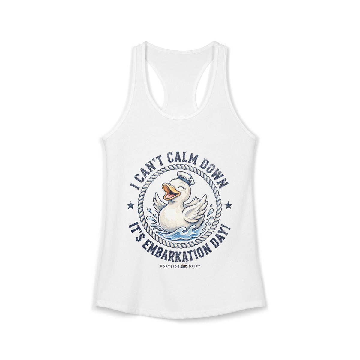Racerback Tank - I can't Calm Down