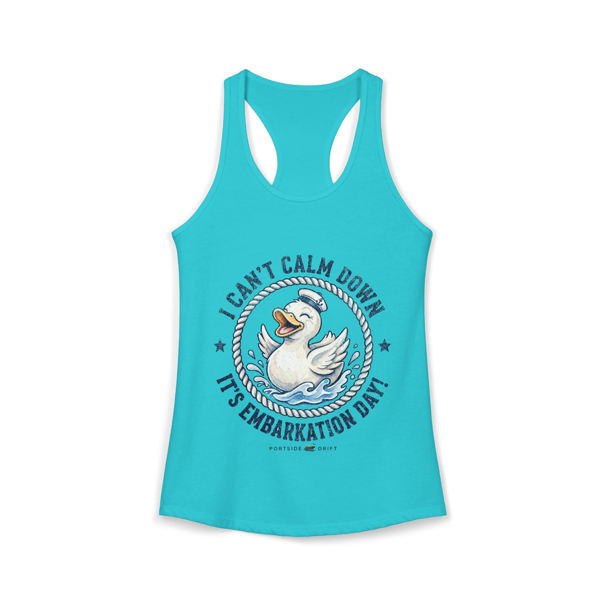Racerback Tank - I can't Calm Down