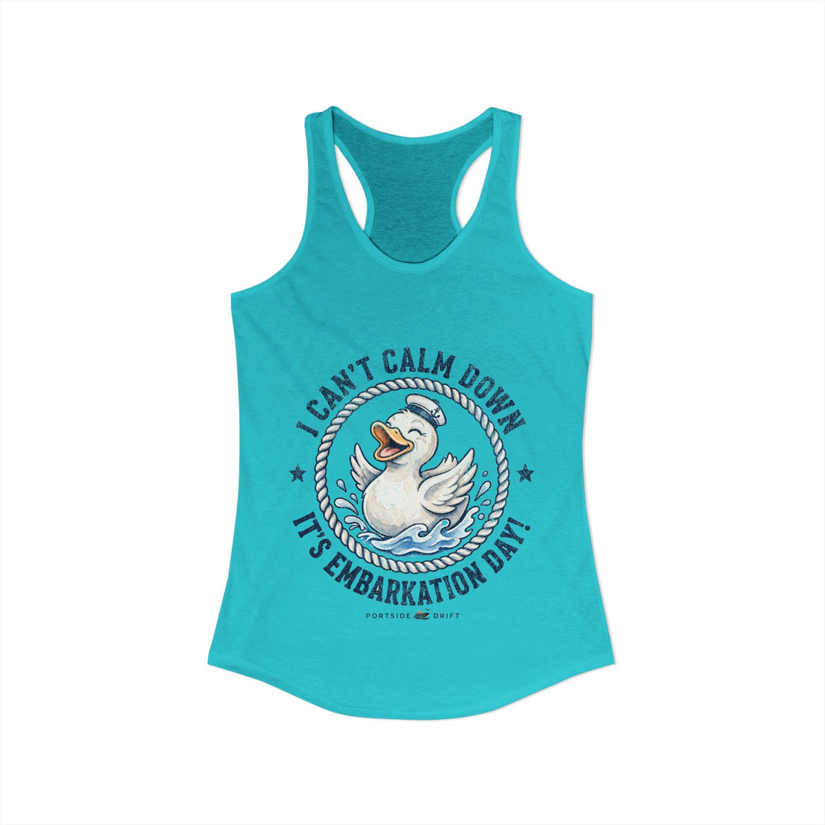 Racerback Tank - I can't Calm Down