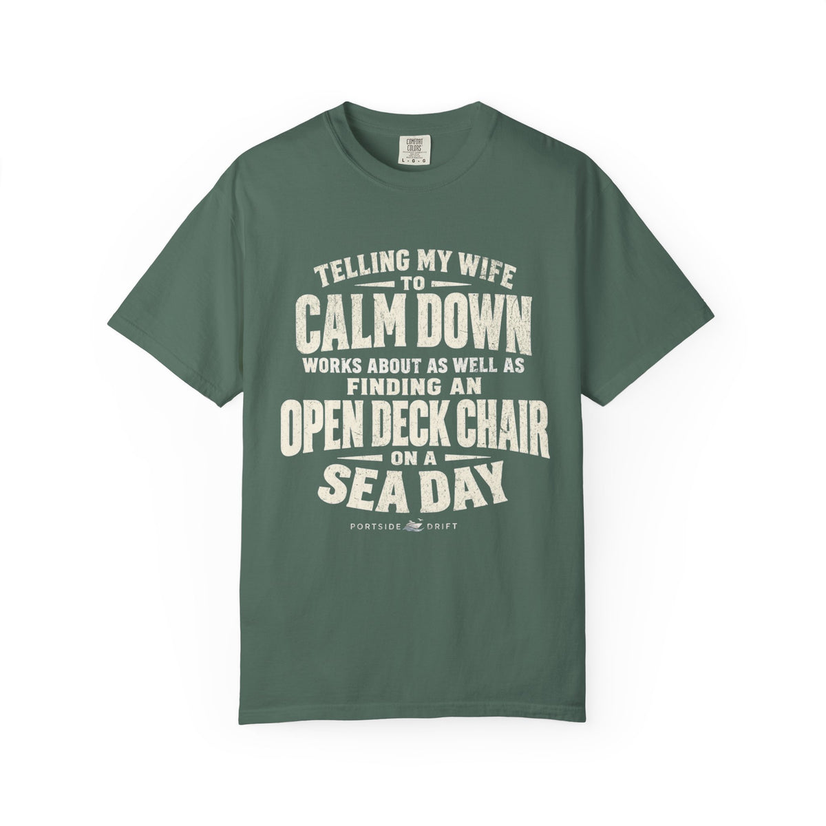 Telling my Wife to Calm Down