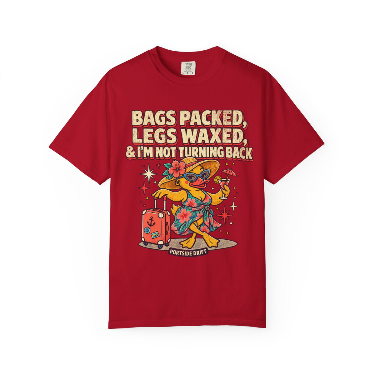 Bags Packed Legs Waxed Adventure Travel
