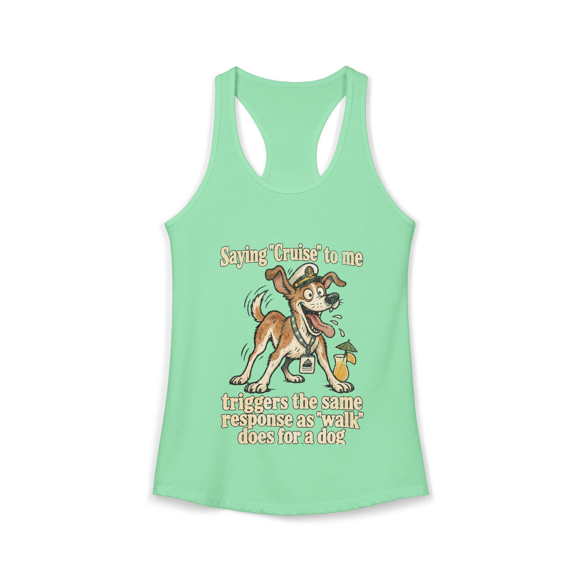 Racerback Tank - Triggers the Same response a Walk