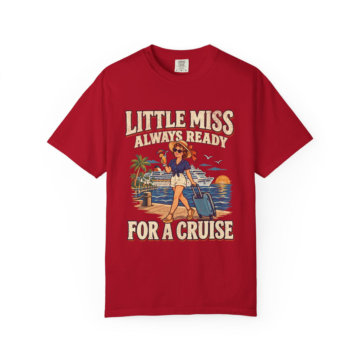 Little Miss Always Ready for a Cruise