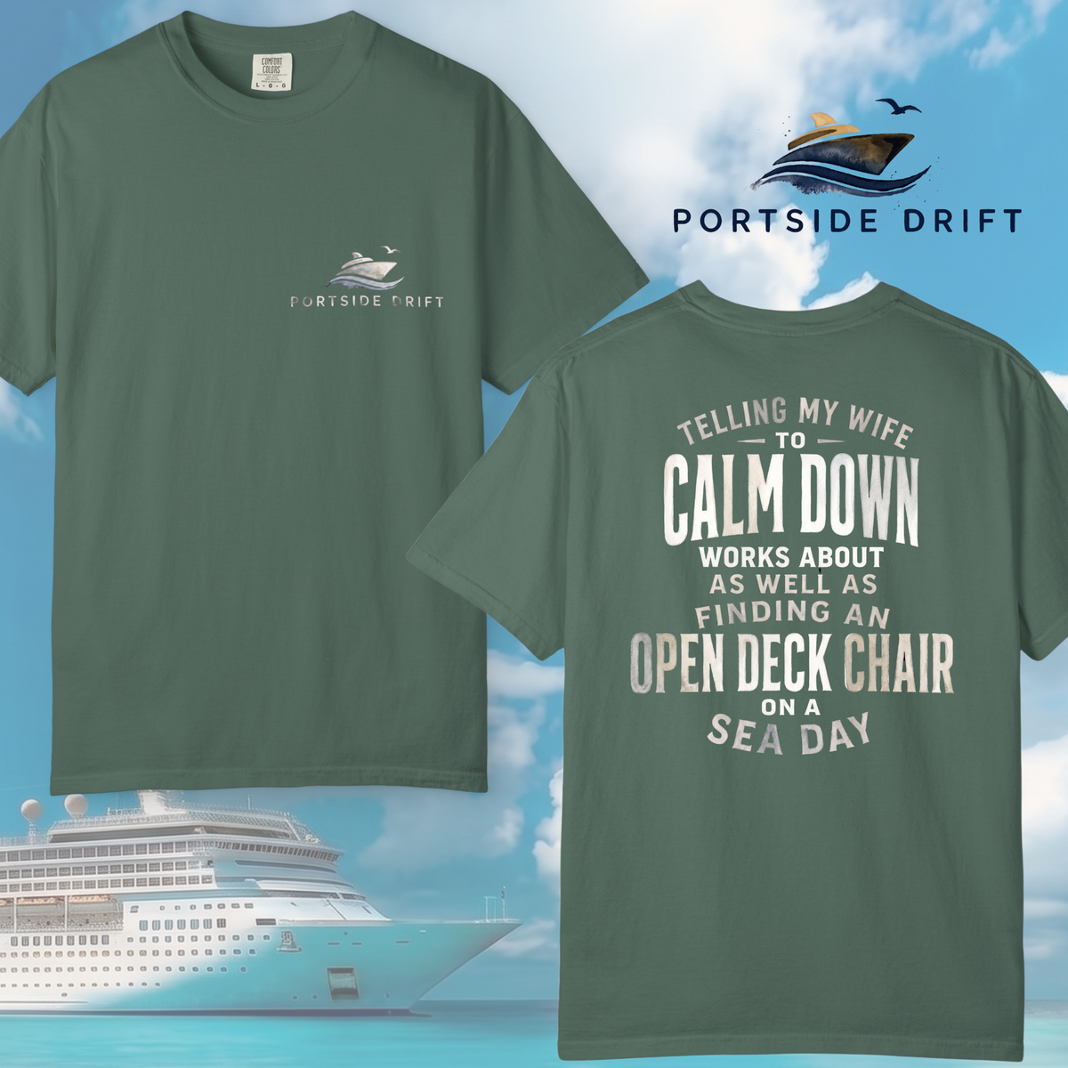 Telling My Wife to Calm Down T-Shirt