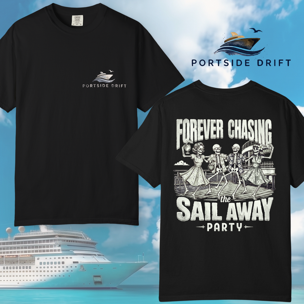 Chaing the Sail Away Party T-Shirt