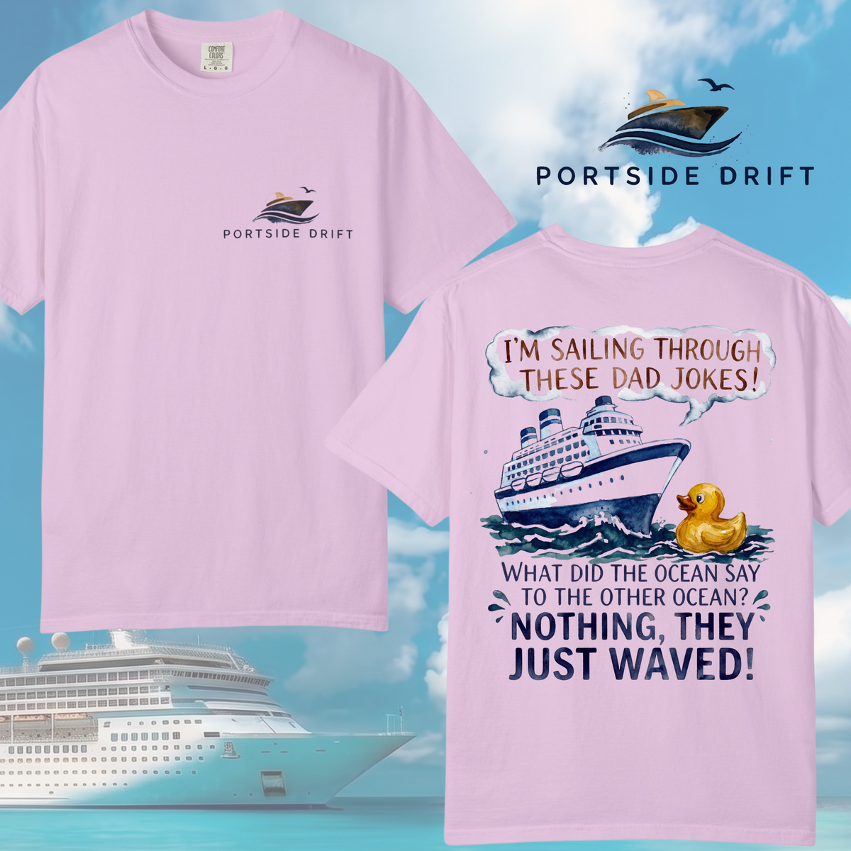 Sailing Through these Dad Jokes T-Shirt