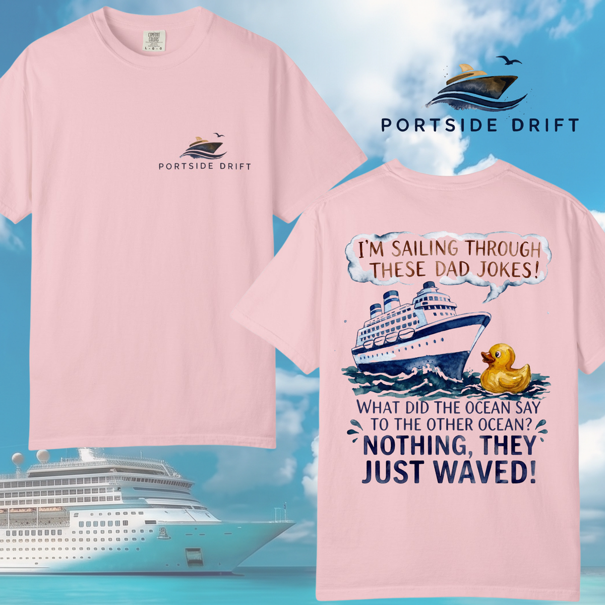 Sailing Through these Dad Jokes T-Shirt