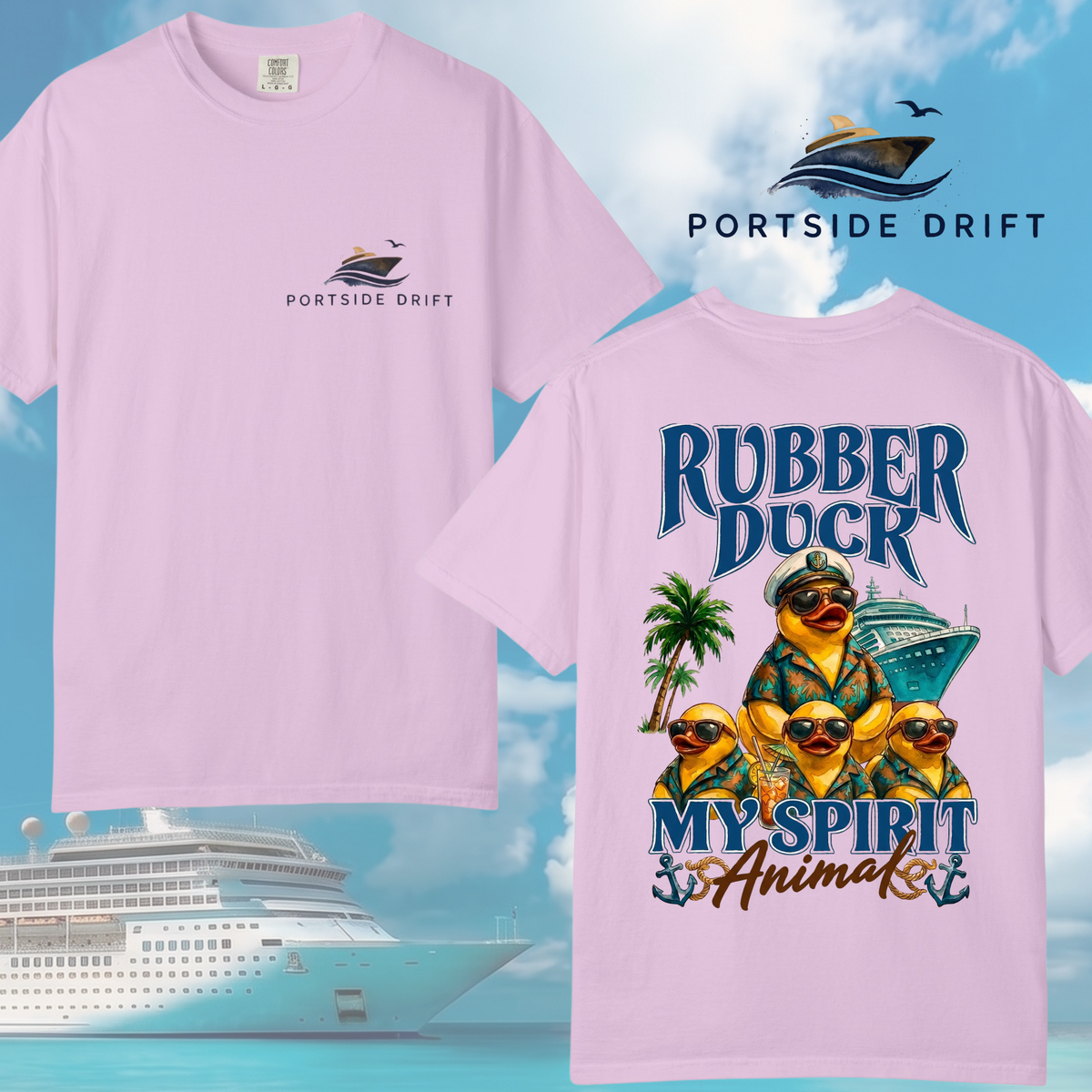 Rubber Duck is my Spirit Animal T-Shirt