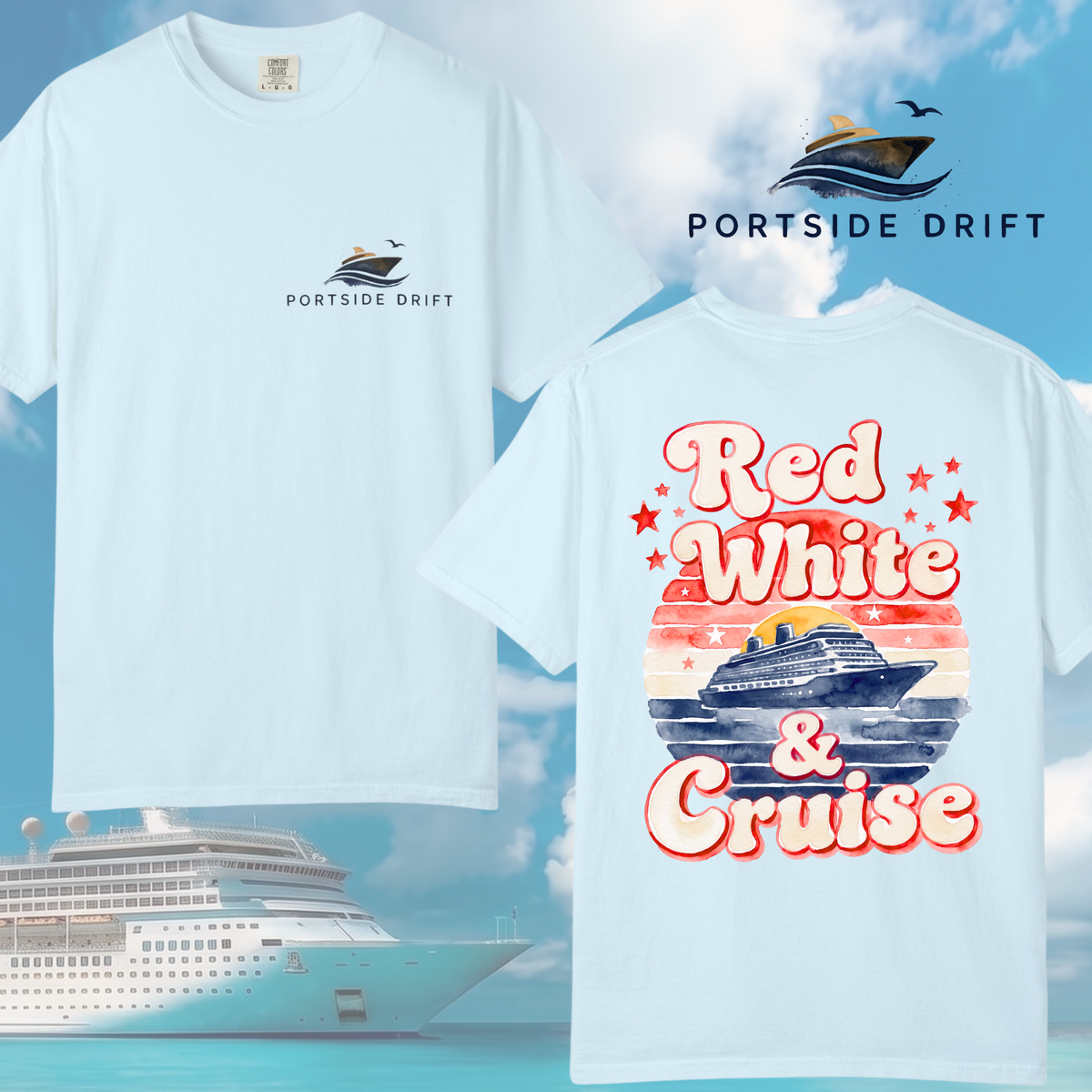 Red White and Cruise T-Shirt